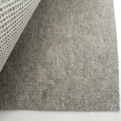 Dual Lock Felt and Rubber Area Rug Padding